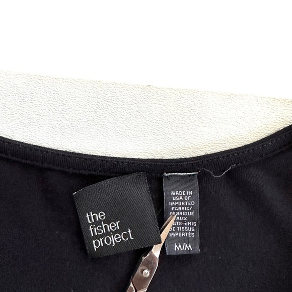 Eileen Fisher The Fisher Project Sleeveless Jersey Jumpsuit in Black M - Picture 4 of 9